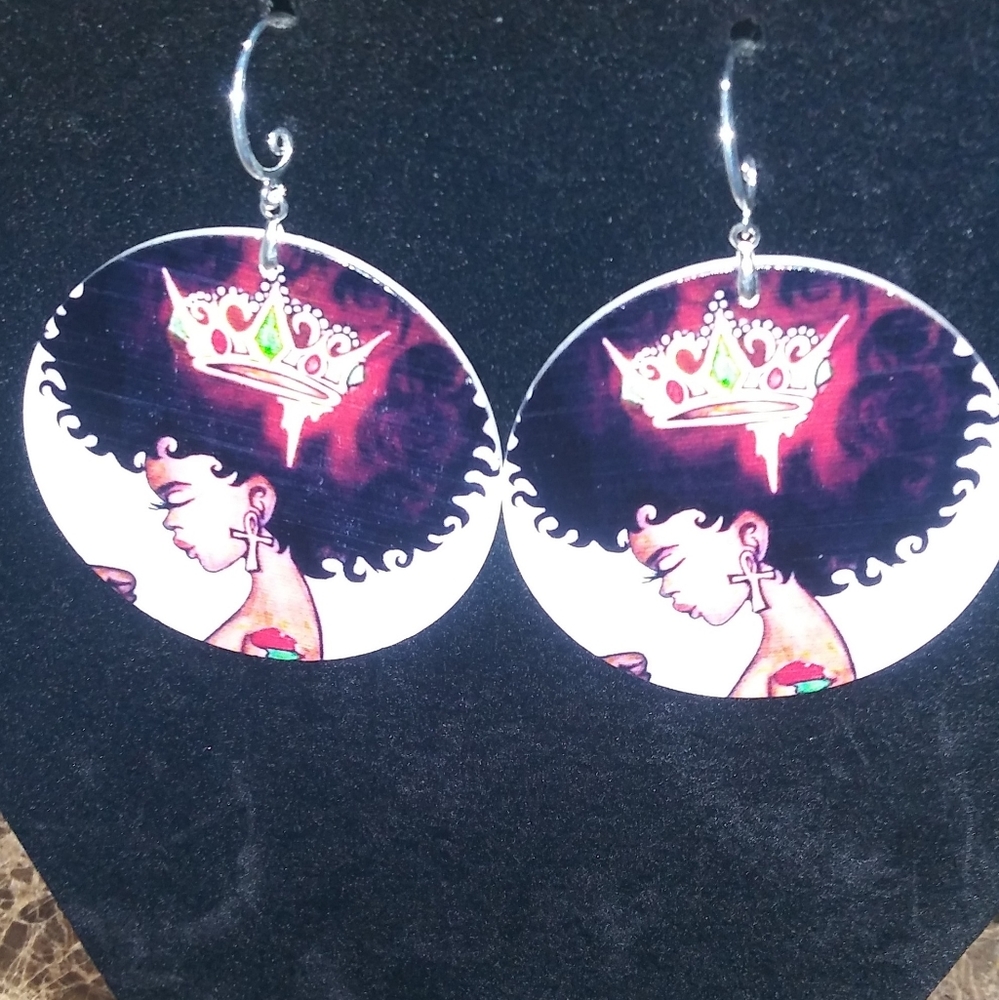 2 Pair/$10 Handmade Round Earrings